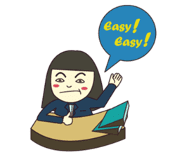 Working Women - Office Girl sticker #3320993