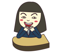 Working Women - Office Girl sticker #3320995