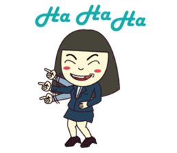 Working Women - Office Girl sticker #3321001