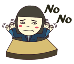 Working Women - Office Girl sticker #3321016