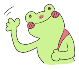 Usable Frog sticker #3321305