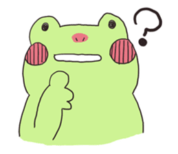 Usable Frog sticker #3321316