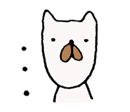 A dog or cat. sticker #3321339