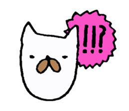 A dog or cat. sticker #3321343