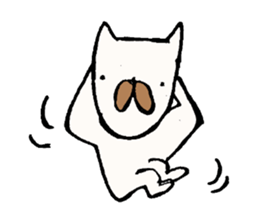 A dog or cat. sticker #3321350