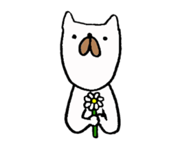 A dog or cat. sticker #3321358