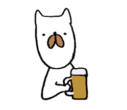 A dog or cat. sticker #3321366