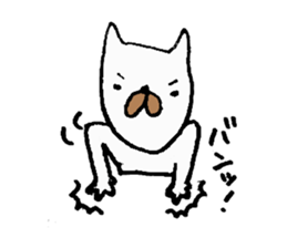 A dog or cat. sticker #3321370