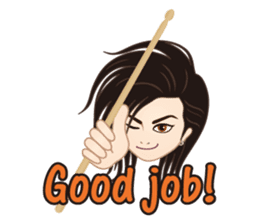 Japanese famous drummer Masanori Ohyama sticker #3322794