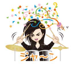 Japanese famous drummer Masanori Ohyama sticker #3322817