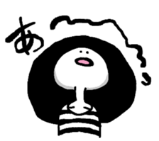 bristle girl sticker #3323100