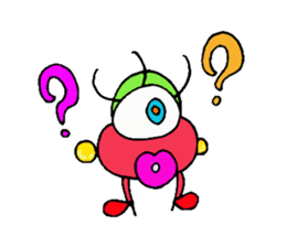 The snazzy monster "PIMO" sticker #3323420