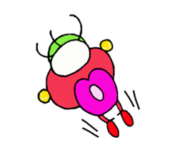 The snazzy monster "PIMO" sticker #3323429