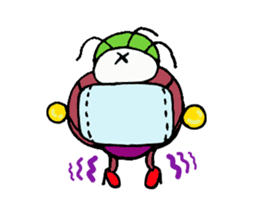 The snazzy monster "PIMO" sticker #3323434