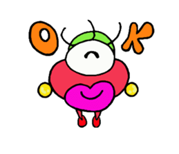 The snazzy monster "PIMO" sticker #3323437