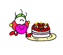 The snazzy monster "PIMO" sticker #3323440