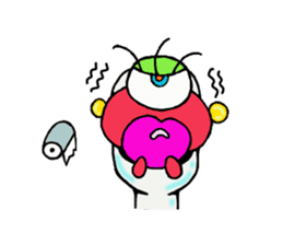 The snazzy monster "PIMO" sticker #3323441