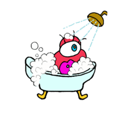 The snazzy monster "PIMO" sticker #3323442