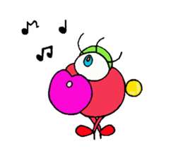 The snazzy monster "PIMO" sticker #3323445