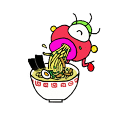 The snazzy monster "PIMO" sticker #3323447