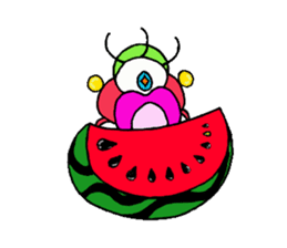 The snazzy monster "PIMO" sticker #3323455