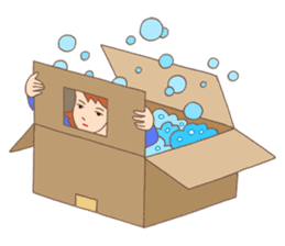 Box life sticker #3323979