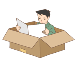 Box life sticker #3323995