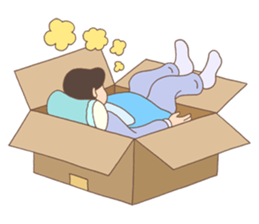 Box life sticker #3323998