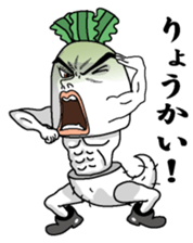 Daikonsirou sticker #3324529