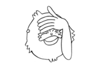 white gorilla sticker #3324823