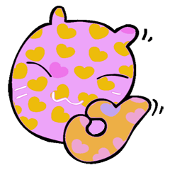 The love cat which came from the space