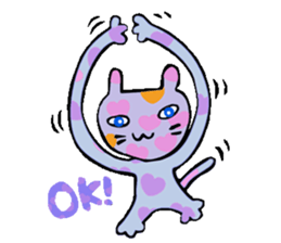 The love cat which came from the space sticker #3325272