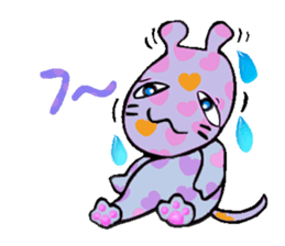 The love cat which came from the space sticker #3325282