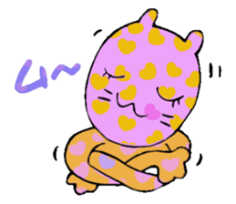 The love cat which came from the space sticker #3325284