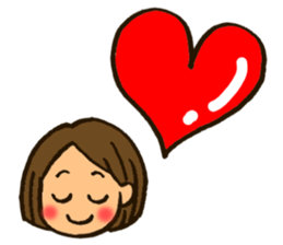 MIYO-chan for ordinary conversation 2 sticker #3325298