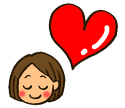 MIYO-chan for ordinary conversation 2 sticker #3325298