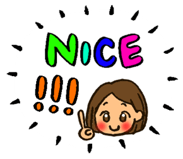 MIYO-chan for ordinary conversation 2 sticker #3325301