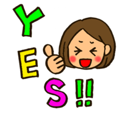 MIYO-chan for ordinary conversation 2 sticker #3325302