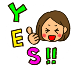 MIYO-chan for ordinary conversation 2 sticker #3325302
