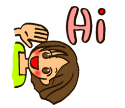 MIYO-chan for ordinary conversation 2 sticker #3325304