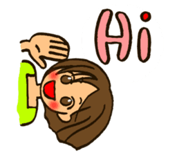 MIYO-chan for ordinary conversation 2 sticker #3325304