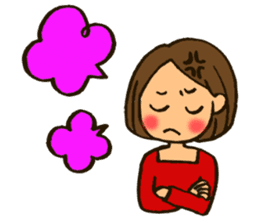 MIYO-chan for ordinary conversation 2 sticker #3325307