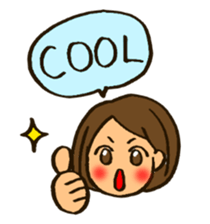 MIYO-chan for ordinary conversation 2 sticker #3325312