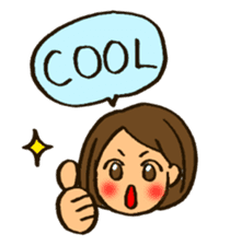 MIYO-chan for ordinary conversation 2 sticker #3325312