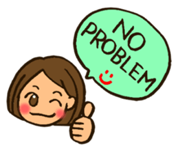 MIYO-chan for ordinary conversation 2 sticker #3325314