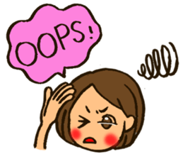 MIYO-chan for ordinary conversation 2 sticker #3325315