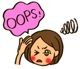 MIYO-chan for ordinary conversation 2 sticker #3325315