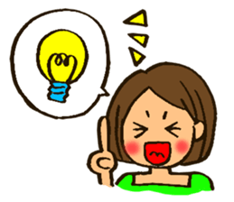 MIYO-chan for ordinary conversation 2 sticker #3325316