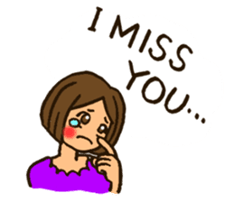 MIYO-chan for ordinary conversation 2 sticker #3325317