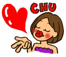 MIYO-chan for ordinary conversation 2 sticker #3325323